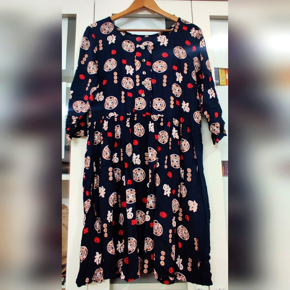 Dresses & Skirts - Navy Blue dress (NWOT)